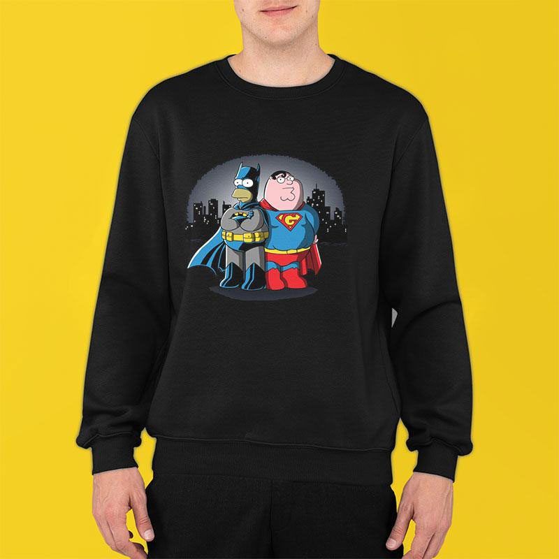 Homer and Family Guy design sweatshirt
